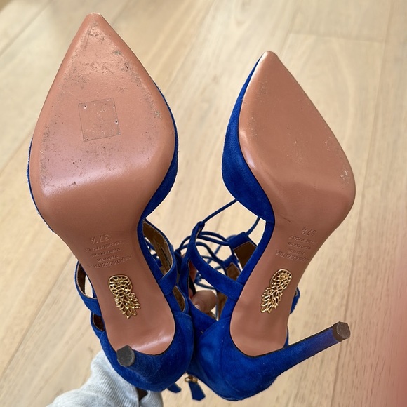 Aquazzura Belgravia lace up pumps - Picture 6 of 6
